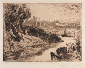 Château de Windsor - Francis Seymour Haden
