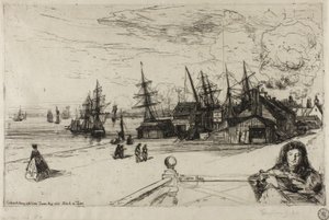 Yacht Tavern, Erith, 1865 - Francis Seymour Haden