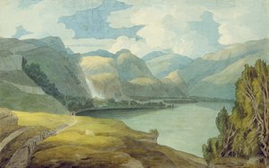 Derwentwater regardant vers le sud - Francis Towne