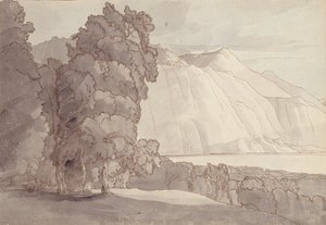 Paysage (Lac Léman) - Francis Towne