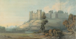 Château de Ludlow, Shropshire, 1777