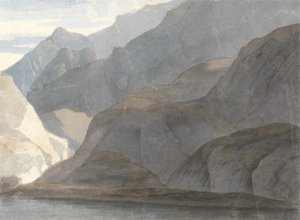 Sur le lac de Côme - Francis Towne
