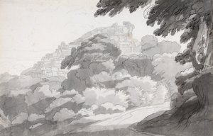 Rocca di Papa - Francis Towne