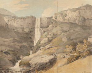 Vue du Rhydaer - Francis Towne