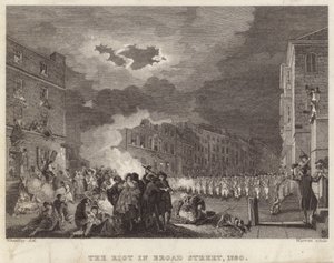 Émeute à Broad Street en 1780 - Francis Wheatley