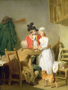 Le retour du soldat - Francis Wheatley