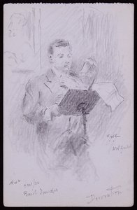 Portrait de Basil Ionides - Francis Wilfred Lawson