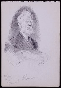 Portrait de George Bernard Shaw - Francis Wilfred Lawson