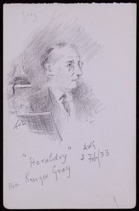 Portrait de George Kruger Gray