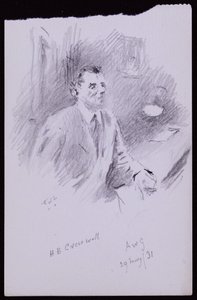 Portrait de HB Cresswell - Francis Wilfred Lawson