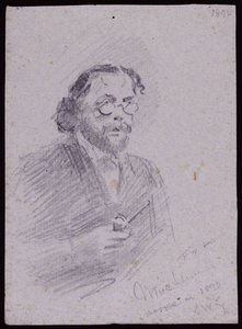 Portrait de JT Micklethwaite - Francis Wilfred Lawson
