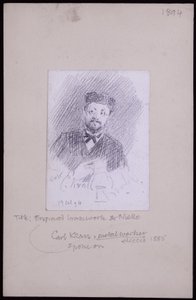 Portrait de Karl Krall - Francis Wilfred Lawson