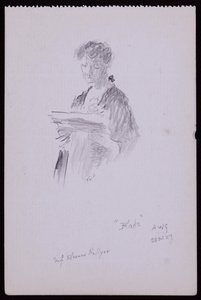 Portrait de Mlle Eleanor Hellyer - Francis Wilfred Lawson
