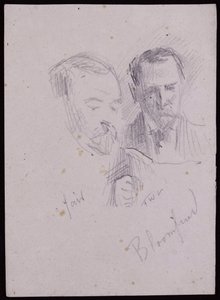 Portrait de Reginald Blomfield, vers 1894 - Francis Wilfred Lawson