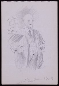 Portrait de Sir George Clausen - Francis Wilfred Lawson