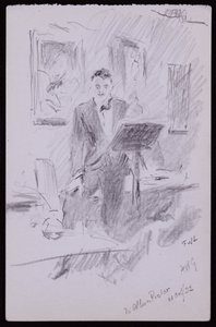 Portrait de W Allan Pictor - Francis Wilfred Lawson