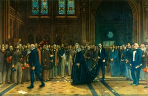 La procession du président, 1884, 1947 - Francis Wilfrid Lawson
