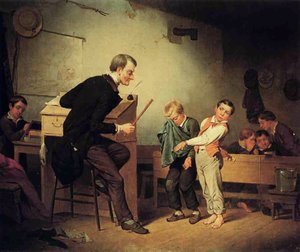 La Punition - Francis William Edmonds
