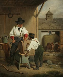 Le Meuleur de faux, 1856 - Francis William Edmonds