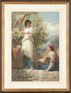Au puits - Francis William Topham