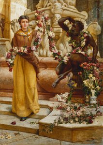 La guirlande de fleurs, 1900