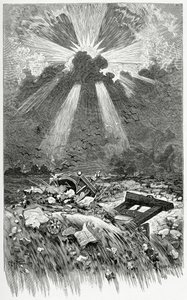 La Débâcle - illustration de Napoléon le Petit, 19ème siècle - Francis and Scott, Henry Fowke