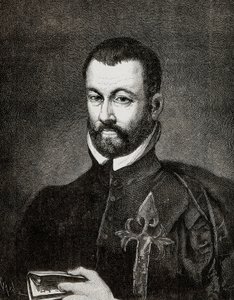 Portrait de Benito Arias Montano, humaniste et théologien espagnol, d