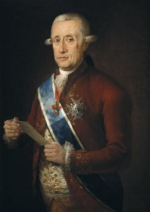 Jose Monino, comte de Floridablanca, ministre de Charles III - Francisco Folc de Cardona