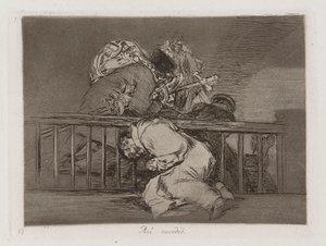 Así sucedió, planche 47 de Los desastres de la guerra - Francisco de Goya