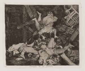 Estragos de la guerra (Ravages de la guerre), Pl. 30 de Los desastres de la guerra (Les désastres de la guerre)