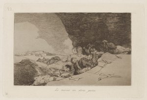 Lo mismo en otras partes, Planche 23 de Los desastres de la guerra