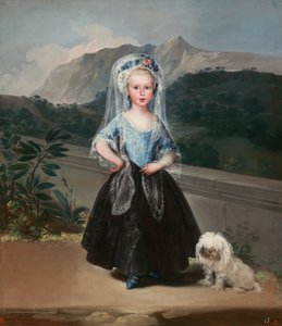 María Teresa de Borbón y Vallabriga, plus tard Comtesse de Chinchón - Francisco de Goya