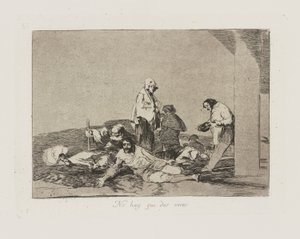 No hay que dar voces - Francisco de Goya