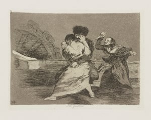 No quieren - Francisco de Goya