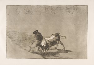 Planche 14 de la Tauromaquia: L