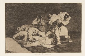 Planche 21 des Désastres de la guerre : Cela a été... - Francisco de Goya