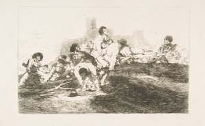 Planche 24 de Les Désastres de la Guerre : Ils peuvent encore être utiles, 1810 - Francisco de Goya