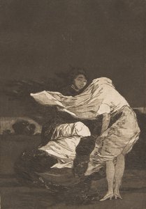Planche 36 de Los Caprichos : Une mauvaise nuit, vers 1797-98