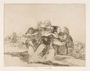 Planche 42 des Désastres de la Guerre : Tout - Francisco de Goya