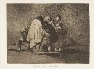 Planche 53 des Désastres de la guerre : Th..., 1811-12 publié 1863 - Francisco de Goya