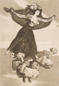 Planche 61 de Los Caprichos : Ils ont volé Volaverunt - Francisco de Goya
