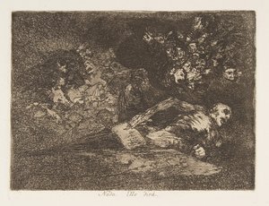 Planche 69 des Désastres de la guerre: Pas..., 1810-20, publié en 1863
