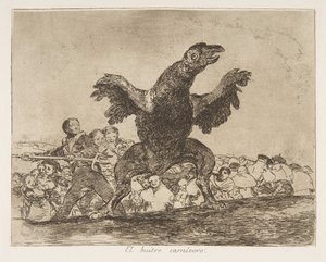 Planche 76 des Désastres de la guerre Los Desastres de la Guerra..., après 1814-15 publié 1863 - Francisco de Goya