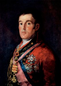 Portrait du maréchal Arthur Wellesley, 1er duc de Wellington, vers 1814 - Francisco de Goya