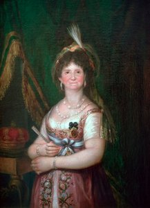 Portrait de la reine Maria Luisa - Francisco de Goya