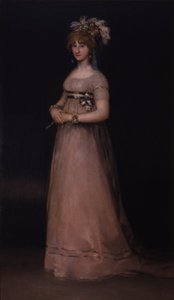 Portrait de María Luisa de Borbón y Vallabriga - Francisco de Goya