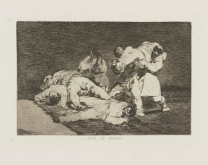 Ser? lo mismo., pl. 21 de la série Los desastres de la guerra - Francisco de Goya