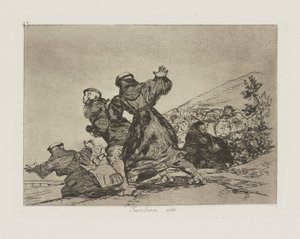 Tambien esto. (Cela aussi.), pl. 43 de la série Los desastres de la guerra (Les Désastres de la guerre)