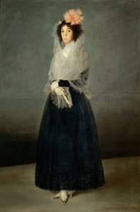 Portrait de la comtesse del Carpio, marquise de la Solana 1757-1795, vers 1794 - Francisco Goya de