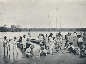 Pêche sur le Rio Grande, 1895 - Francisco Henszler